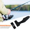1-3 Set Fishing Rod Tie Tip Pole Protector Case Cover Fishing Rod Holder Fastener Belt Reusable Outdoor Fishing Tackle Accessori