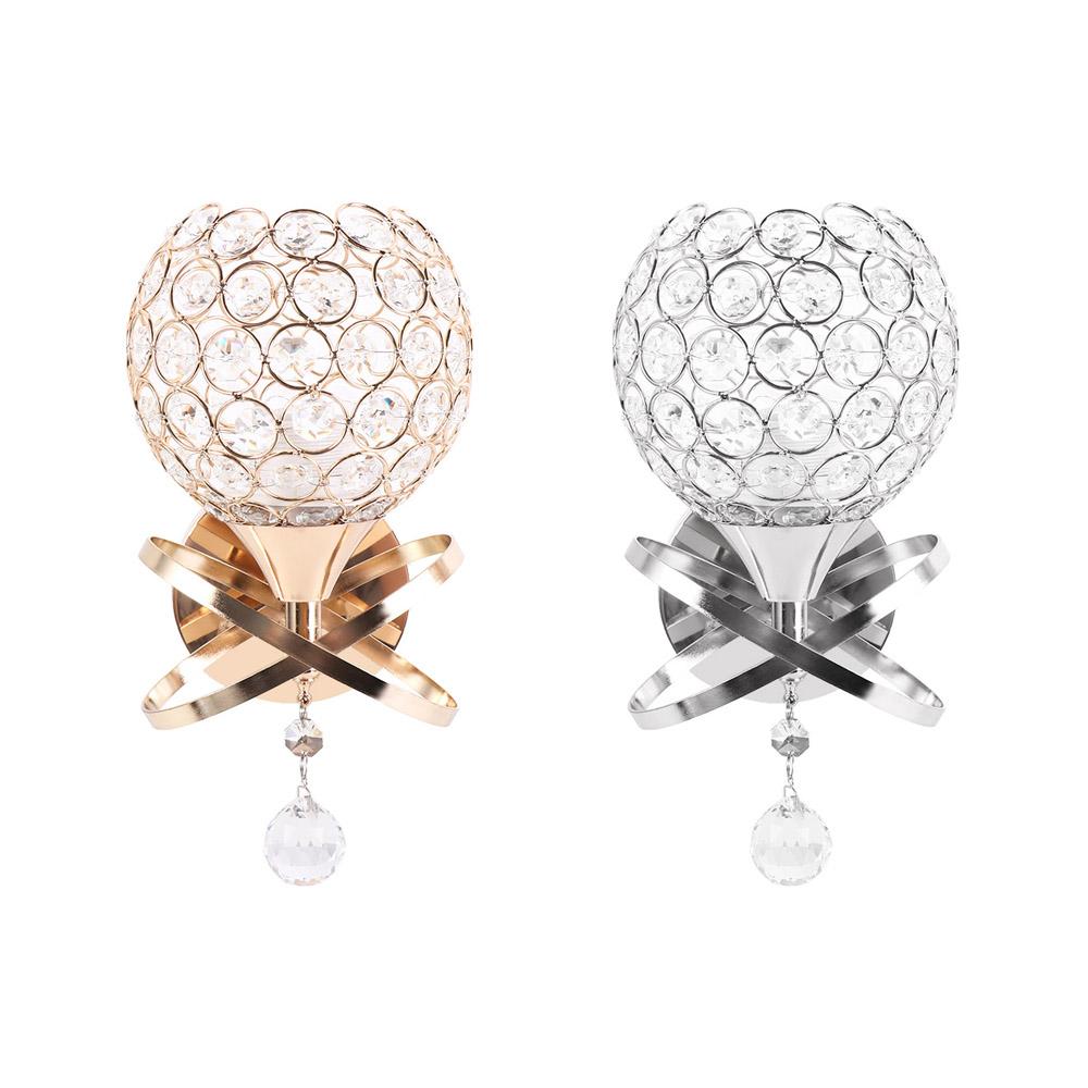 Modern Wall Lamp Luxury Indoor Light Crystal Sconce Lighting  Stairs Corridor Bathroom