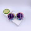 Children 2-10 Years Old Round Frame Sunglasses Fashion Frame Cartoon Personalized Sunglasses Fashion Sunglasses