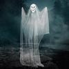 3.3 x 2m Halloween Decoration  ing Skeleton Skull Creepy Door    Party Ornament