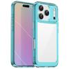 For iPhone 17 Pro Case TPU+Acrylic Protective Clear Phone Cover