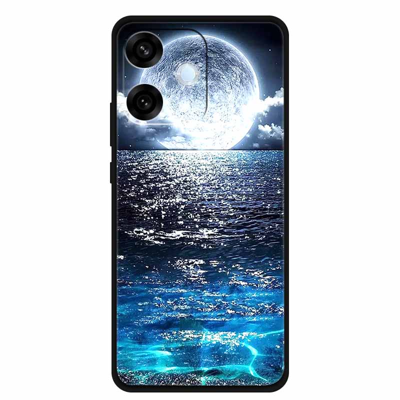 For Oppo A5 Pro 4G 5G Case 6.67" Soft TPU Silicone Funda Cut Cat Flower Painted Back Cover for Oppo A5 Pro 5G Global Shell Coque