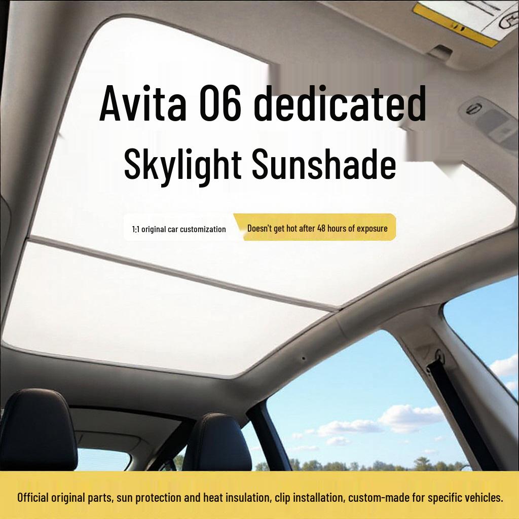 Avatr 06 Sunroof Sunshade: Sun Protection & Light Blocking Visor Curtain