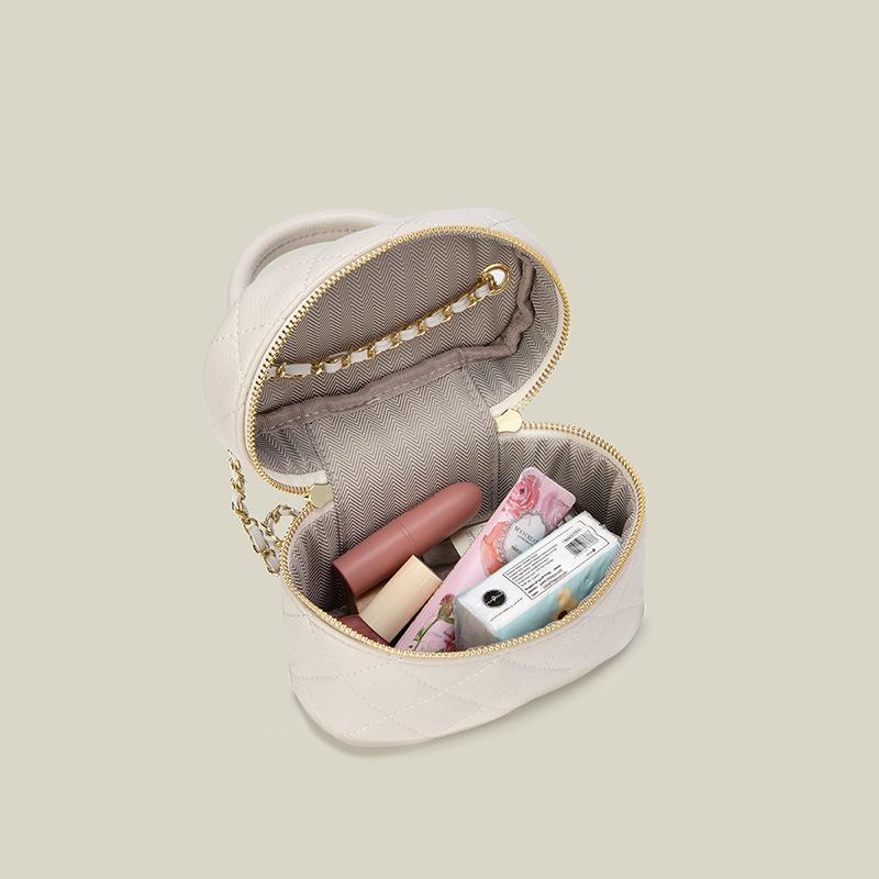 Nova Mini Bolsa Acolchoada Corrente Diamante Xadrez Feminina Bolsa Crossbody Fashion Mini Bolsa de Designer Bolsa Pequena Feminina de PU de Alta Qualidade