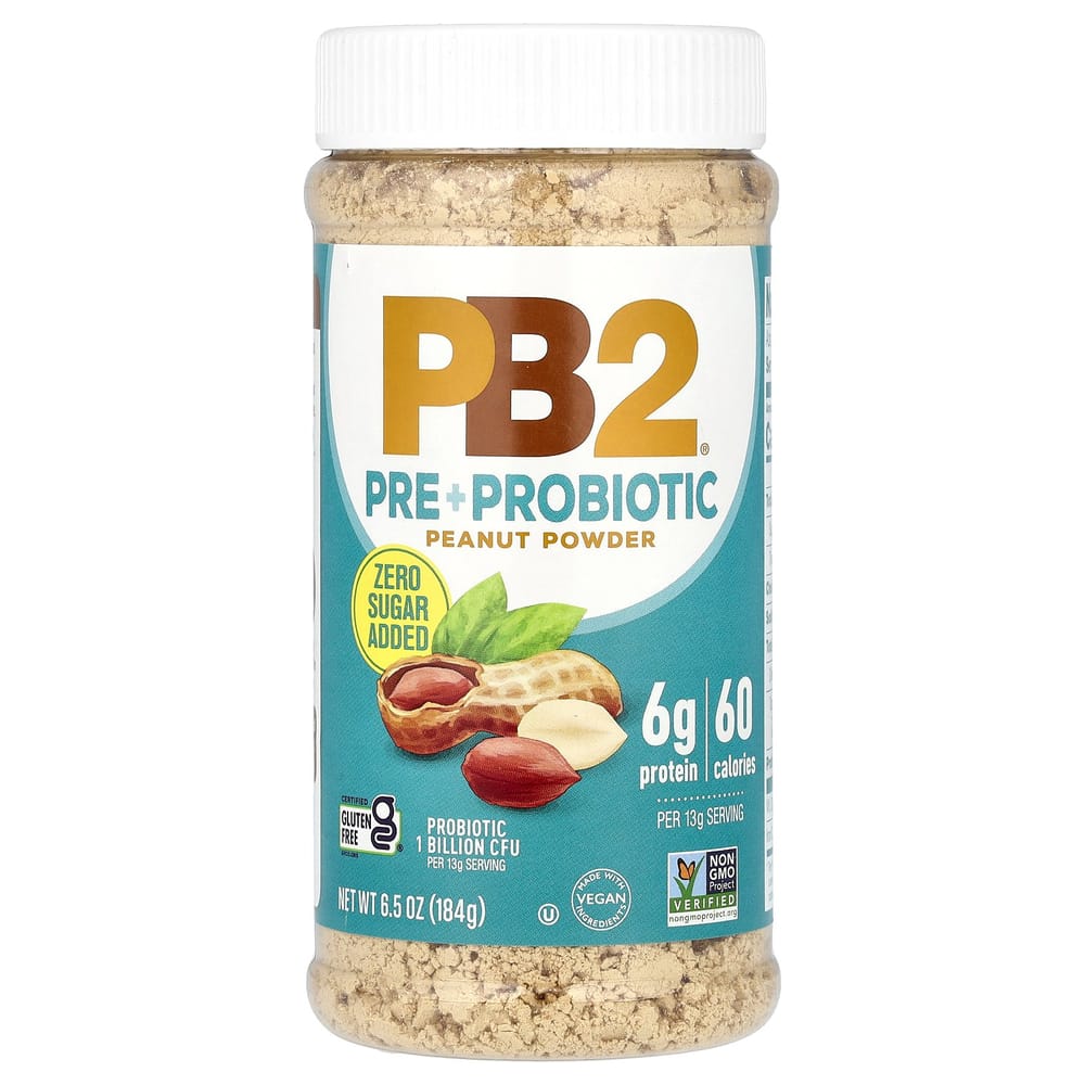 Bell Plantation The Original PB2 Pre + Probiotic Peanut Powder 184g (6.5oz)