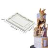 Sugarcraft Mould Silicone Vintage Embossed Frame  Shape Bakeware Tools Gift