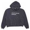 Unisex Oversized Hoodie With Distressed Washed Cotton Print Streetwear Youth Fall