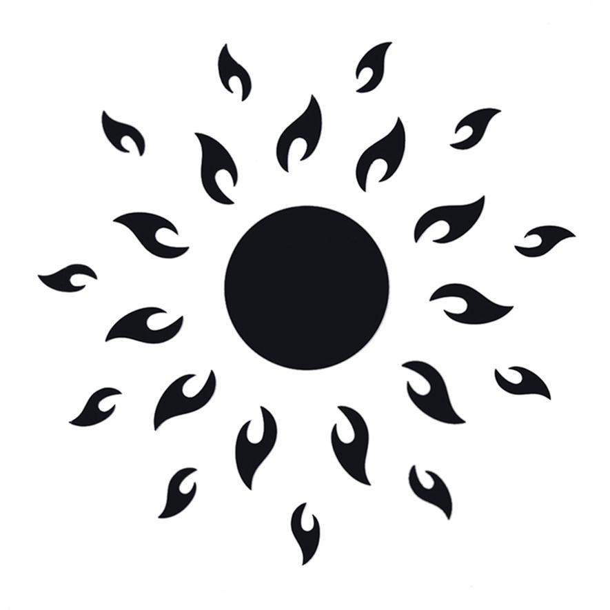 

Акриловые трехмерные декоративные наклейки на стену, модные зеркальные наклейки, наклейки для гостиной, спальни, подсолнуха, декоративные наклейки на стену None чёрный