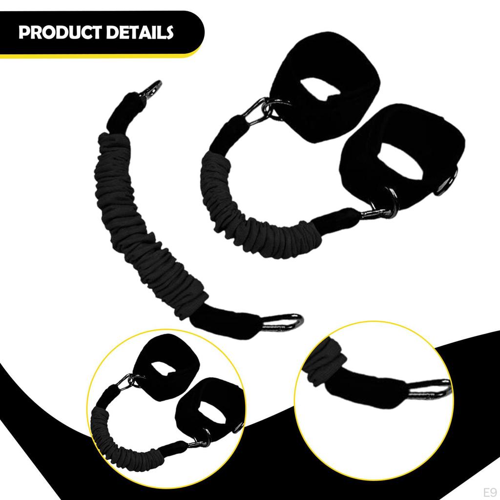 Elastic Leg Bands, Jump Training, Waist Belts, Ankle Resistance Ropes, Ideal for Basketball, Gym,