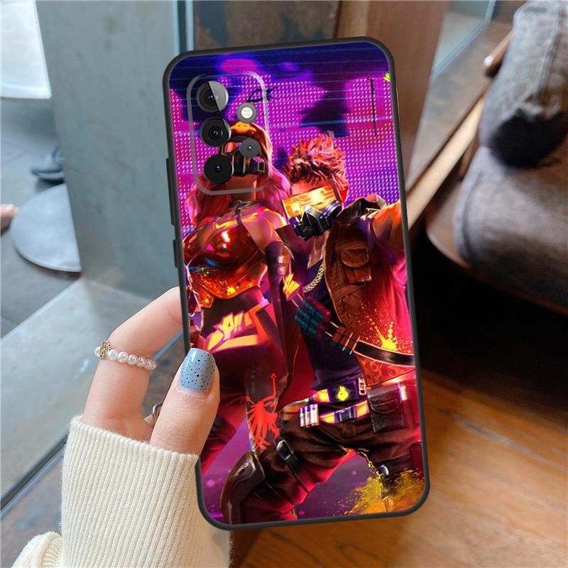 Free Fire Game Case For Samsung Galaxy A54 A34 A14 A32 A53 A13 A73 A33 A51 A71 A12 A22 A52 A72 Case Cover
