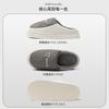 Waterproof household cotton slippers Winter indoor household wool slippers Thickened plush warm cotton mop
