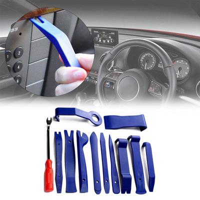 Plastikowe narzędzie do naprawy samochodu Voiture Wewnętrzna listwa drzwiowa Dźwignia Narzędzia do demontażu drzwi samochodowych Zestaw narzędzi do demontażu radia samochodowego