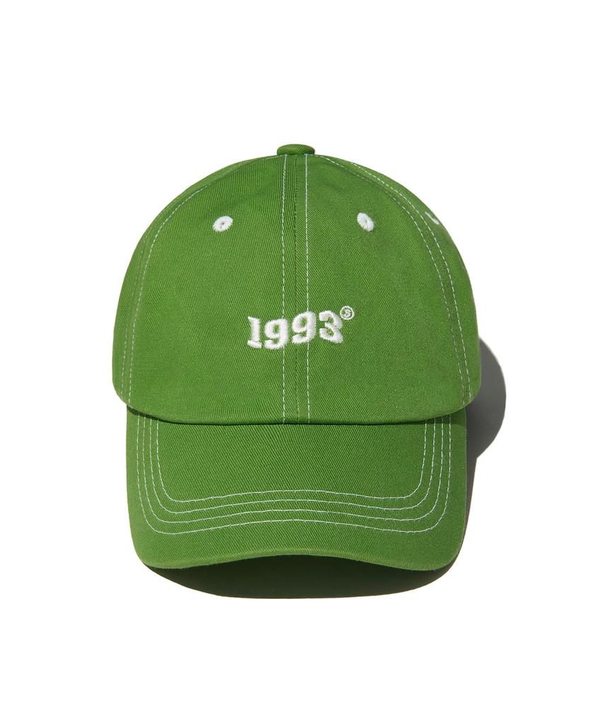 1993STUDIO Wave Logo Ball Cap_Green
