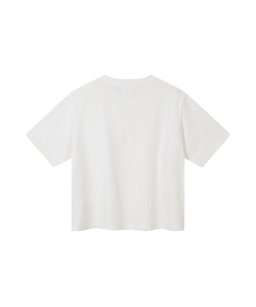 OUTDOOR PRODUCTS W Solid T-Shirt (Ivory)