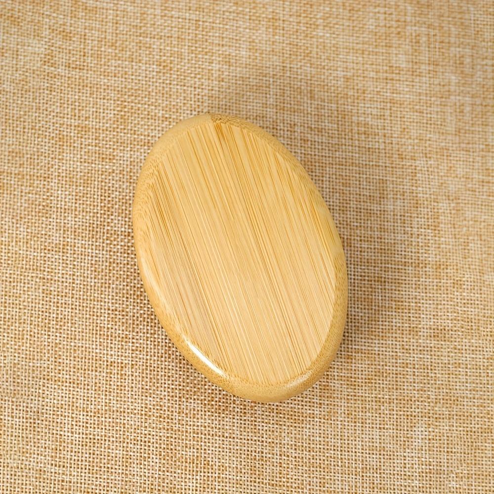 Bamboo and Wood Air Cushion Comb, Scalp Massage Comb, Suitable for Combing Wet or Dry Hair, Suitable for Everyone To Use