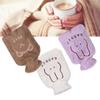 Hot Water Bottle 1L Cute Detachable Plush Cover Thickened PVC Anti Scald Hot Water Sack for Hands Be