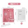 ADOFUN Sticker Album for Girls, Sticker Binder, Fluffy, Transparent Backing, Sticker Storage, CardPhoto Organizer, Trading Card Case, A5 Size, for