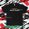 NUOVA T-SHIRT MOTO GUZZI LOGO MOTO UNISEX T-SHIRT DIVERTENTE TAGLIA AMERICANA S-5XL