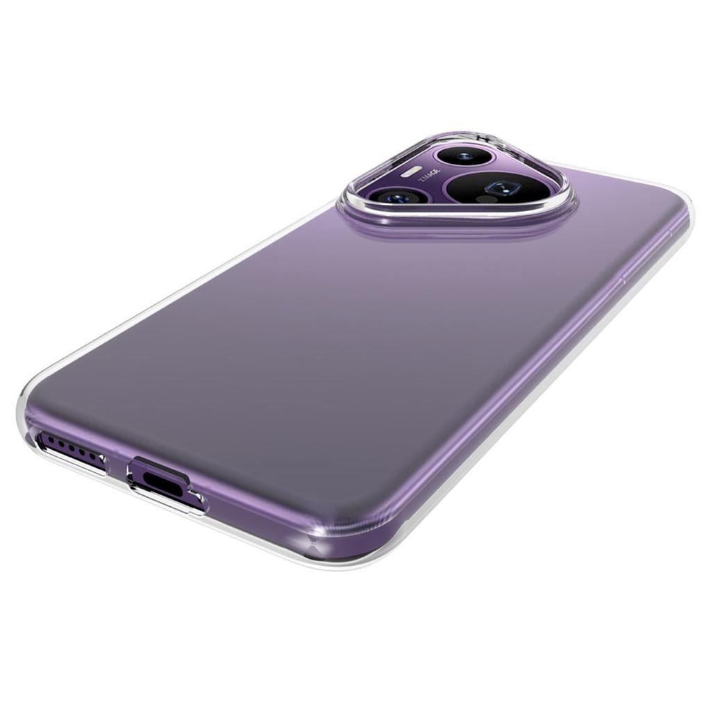 For Huawei Pura 70 Pro/Pura 70 Pro+ Case Ultra Slim Clear TPU Phone Shell with Big Lens Hole