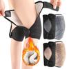 Unisex Double-Layer Lambswool Knee Pads - Thickened, Velvet, Velcro Fastened, Warm Insulation for Autumn/Winter