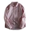 Export Good Goods Factory Tail Order High Quality Spring and Autumn Thin Stripes Men Long Sleeves Shirt OEM Goods Original Single Shirt Fashion