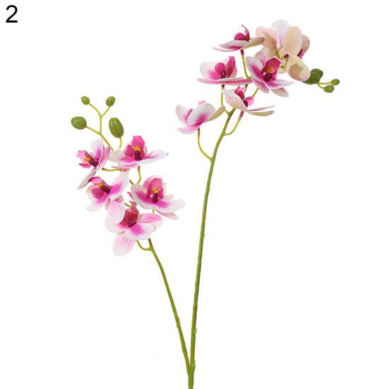 Pflegeleicht DIY Pflanze Lebendige Simulation Handwerk Geschenk Nützliche Gefälschte Phalaenopsis Blume Für Garten