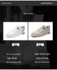 Frühjahr 2025 Herren Low-Top Freizeit Atmungsaktiv Leicht Mode Sneaker