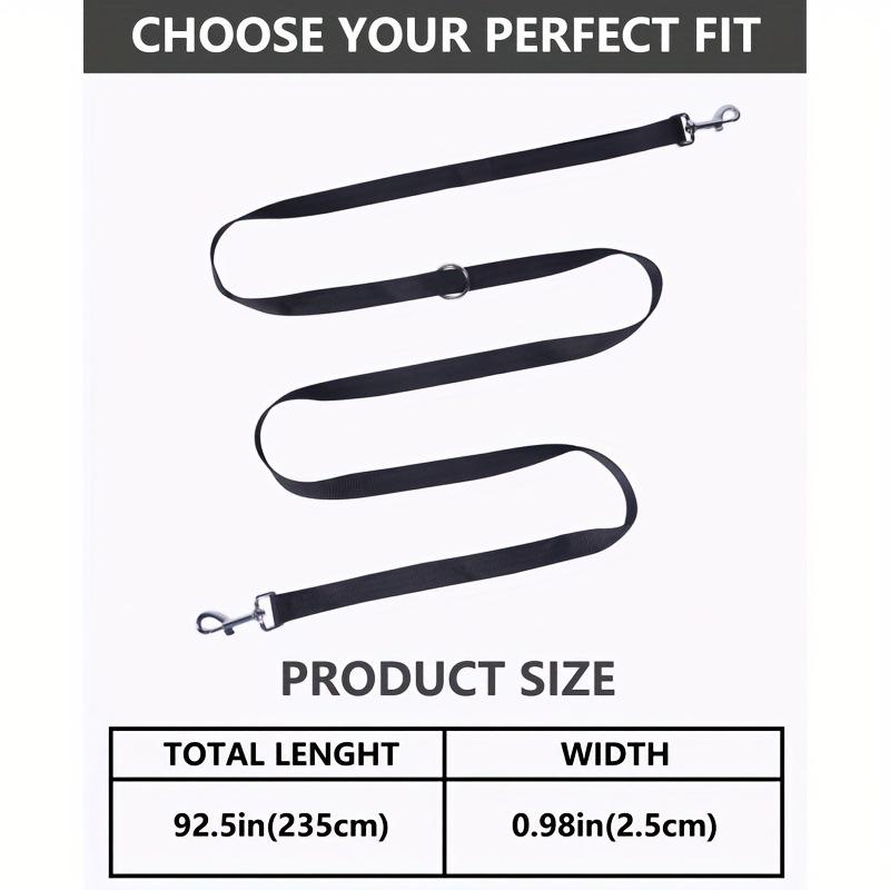Adjustable Multifunctional Dog Leash - 2.35 Meter for Running & Exercise