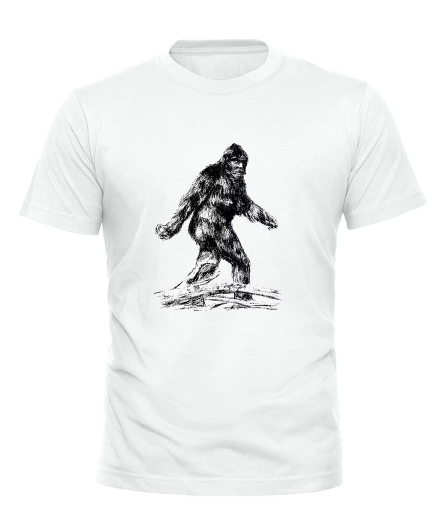 Big Foot T Shirt Loch Ness Nessie Cryptid Cryptozoology Cryptozoologist UFO Tee