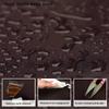 1PCS Waterproof PU Leather Removable Solid Color Computer Chair Seat Cushion Covers For Office Chair Seat Covers Home Office