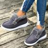Winter New Solid Color Suede Cotton Shoes Casual Snow Shoes Low Top Padded Women's Cotton Shoes