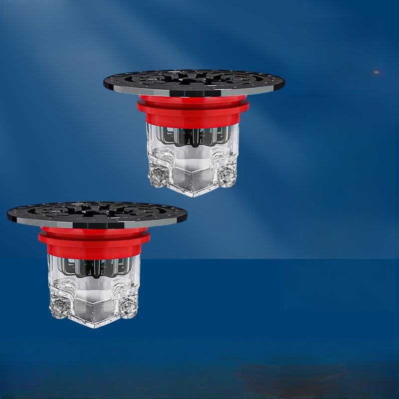 Sifon de pardoseală pentru duș cu clapetă antiretur, detașabil, anti-miros, cu filtru, dop, universal, cu drenaj rapid