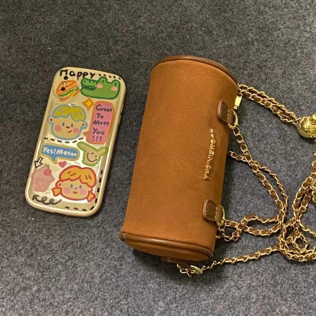 Add More Salt, Portable Chain Bag, Women's Fashion Matte Armpit Bag, Versatile Ins Messenger Bag, Pillow Bag.