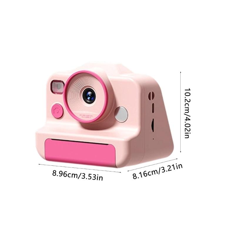 High Resolution Children's Digital Camera with Double Lens 4800W Pixels and Instants Thermals Printing for Creative Expression and Photo Memory