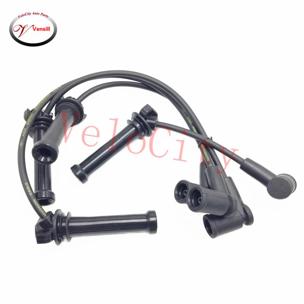Spark Plug Wire Set Fits For Mazda 6 MPV Atenza Tribute Escape 1.8L 2.0L Part No# L813-18-140B L813-18-140C