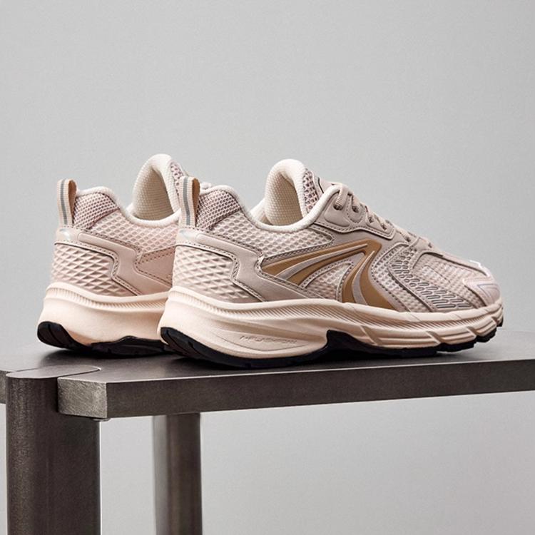 Anta AT2003 Trendy Retro Non-Slip Wear-Resistant Low-Top Casual Running Shoes Unisex sneaker Pink 922515504-3