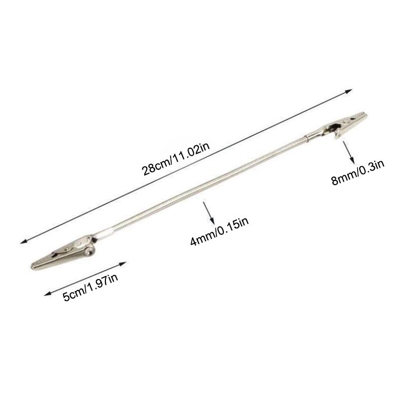 3Pcs Double-Ended Mosquito-Repellent Incense Clip Universal Crocodile Clip Bracket Broken Incense Clip Extended Hose