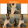 Floral Summer Dress For Women With Polyester Fabric And Slim Fit For Casual Outings