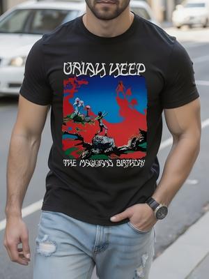 URIAH HEEP La Cumpleaños del Mago Arte de Álbum Vintage de 1972...