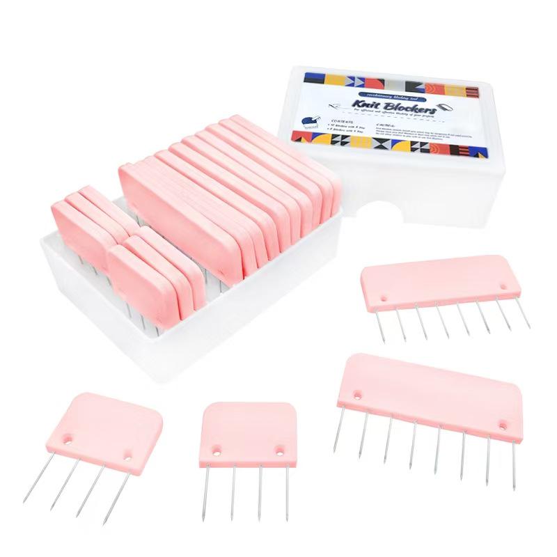 Scarf and Sweater Shaping Pins & Rake Knitting Tools Set