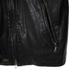 LITHIUM HOMME Made In Japan Cowhide Leather Single Riders Jacket 44 Black Men's Used