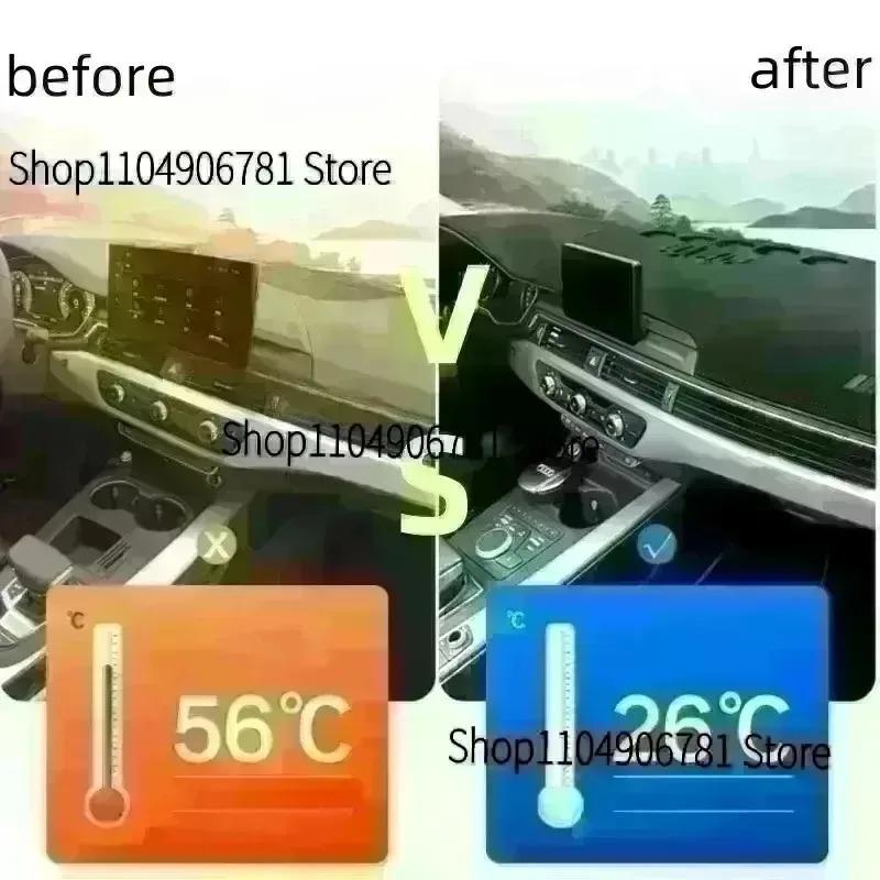 FOR JAC JS6 - Car Dash Mat Dashmat Dashboard Mat Cover Sun Shade Dash Board Cover Carpet Accessories