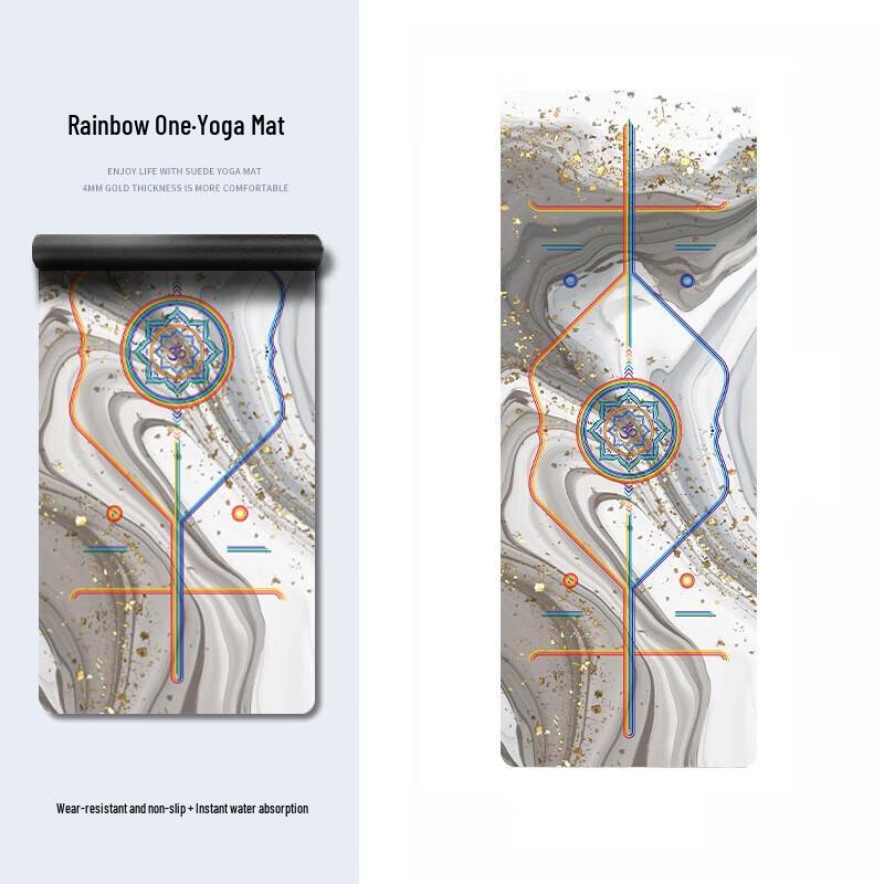 WEZHO Wear-resistant PU Rubber Yoga Mat