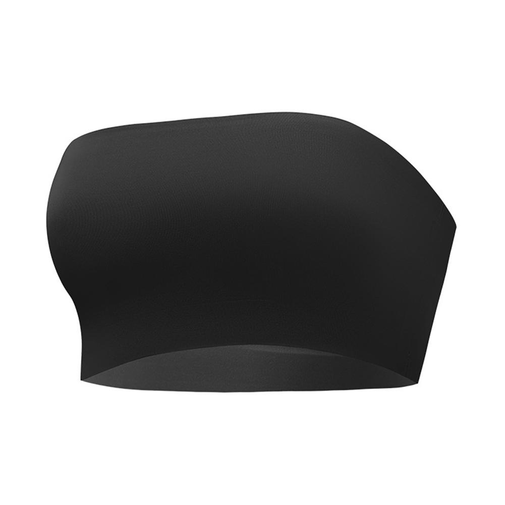 Reggiseno a Tubino Senza Spalline da Donna Fascia Avvolgente per il Petto Bandeau Senza Fodera Senza Cuciture Traspirante Confortevole Intimo Top