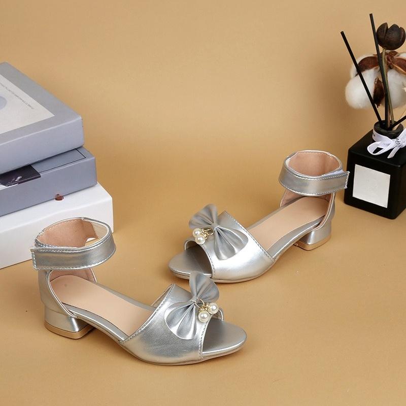 Girls' Sandals - Children's Soft-bottom Anti-slip Shoes - New Style - Thick Heel Shoes