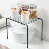 Kitchen Cabinet Organizer Shelf Iron Storage Rack Holder Bathroom Cabinet Organizer Food Pantry Organization and Storage Shelves