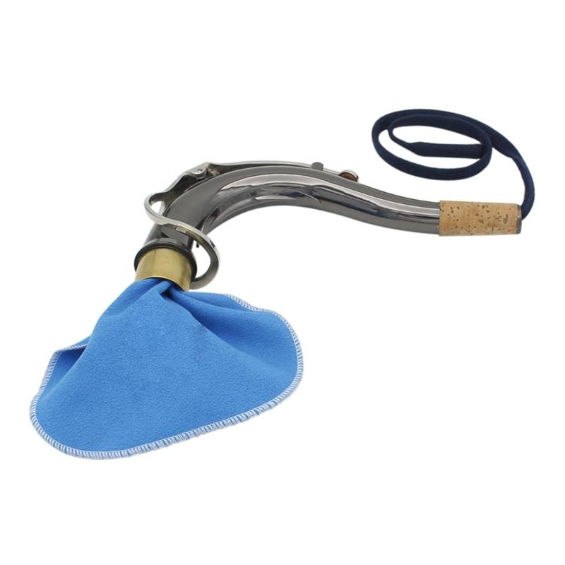 Saxophone Cleaning Rag Clarinet Saxophone Cleaning Cloth Saxophone Cleaner Swab for Through Tube Inside Cleaning Cloth