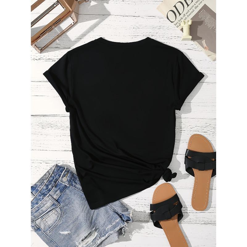 Dámské gothické tričko s grafikou vrány, měkká růžová, výstřih do V, nápis F Caw F, Halloween, neformální, krátký rukáv, streetové oblečení, top