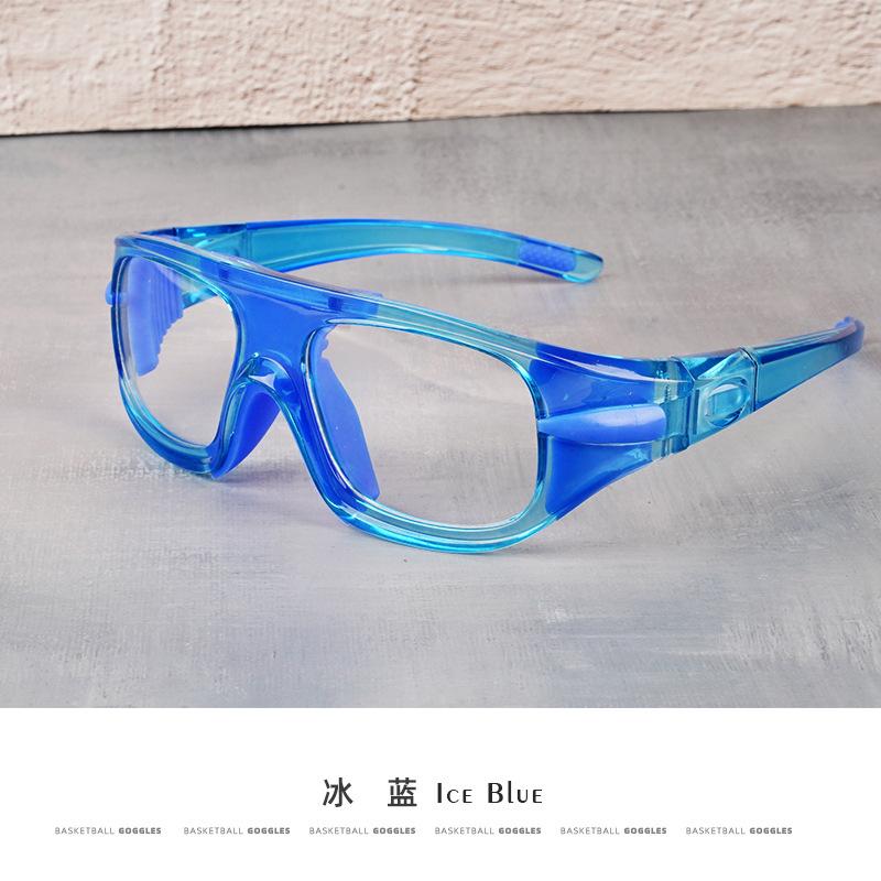 

Sports glasses for basketball, football, basketball goggles, specialized volleyball protective eyewear, professional men s eyeglass frames, cycling Blue Frame【Comes with a