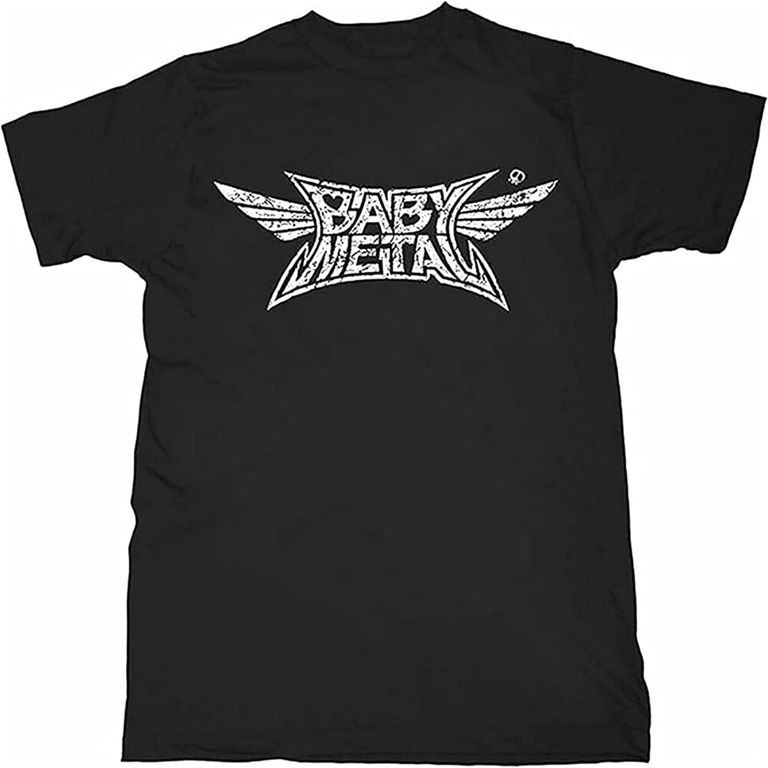 Babymetal Logo Soft Slim Fit Mens T Shirt 4XL чёрный
